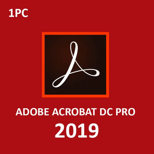 Licencia Adobe Acrobat Pro 2019 Permanente PC